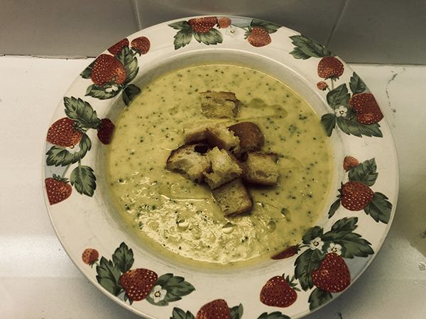vegan broccoli soup