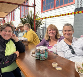 ABG Board members celebrate their IPA