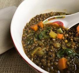 Lentil Soup with Greens