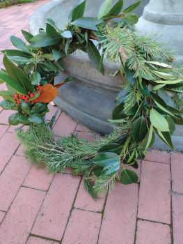 wreath making