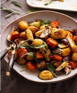 roasted veggies