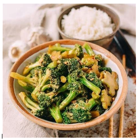 Broccoli with Garlic Sauce